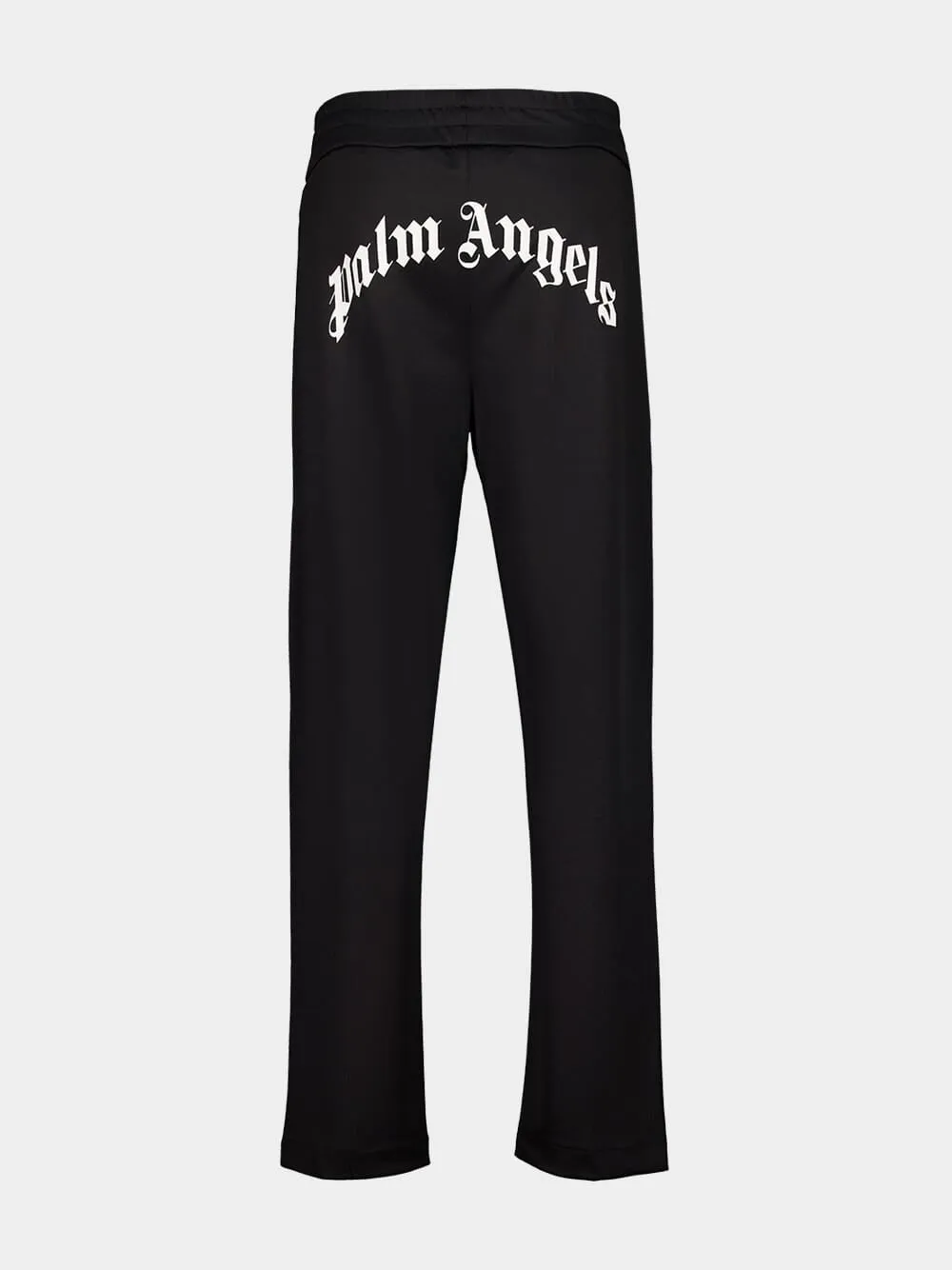 Black Curved Logo Track Pants sold by Fashion Clinic product image thumbnail 3