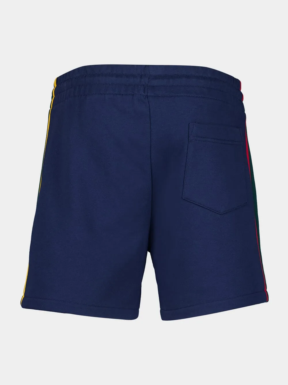 Blue Colourblock Sweatshorts sold by Fashion Clinic product image thumbnail 2