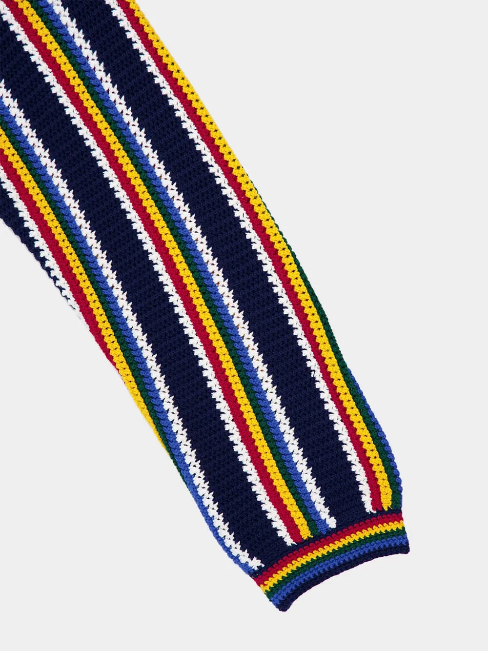 Striped Crochet Shirt sold by Fashion Clinic product image thumbnail 4