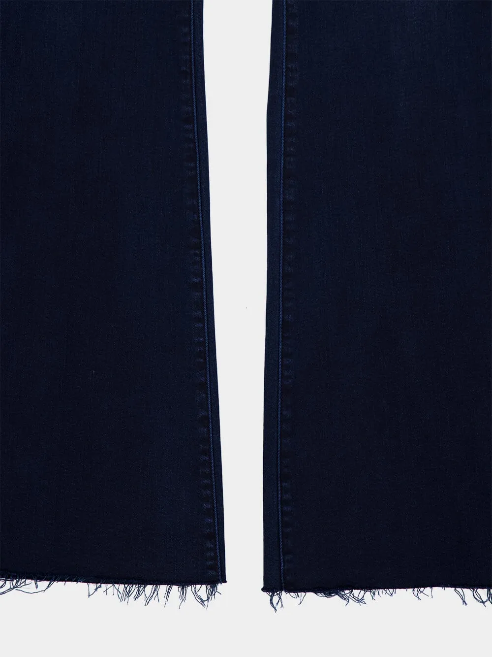 Dark Blue The Weekender Fray Jeans sold by Fashion Clinic product image thumbnail 4