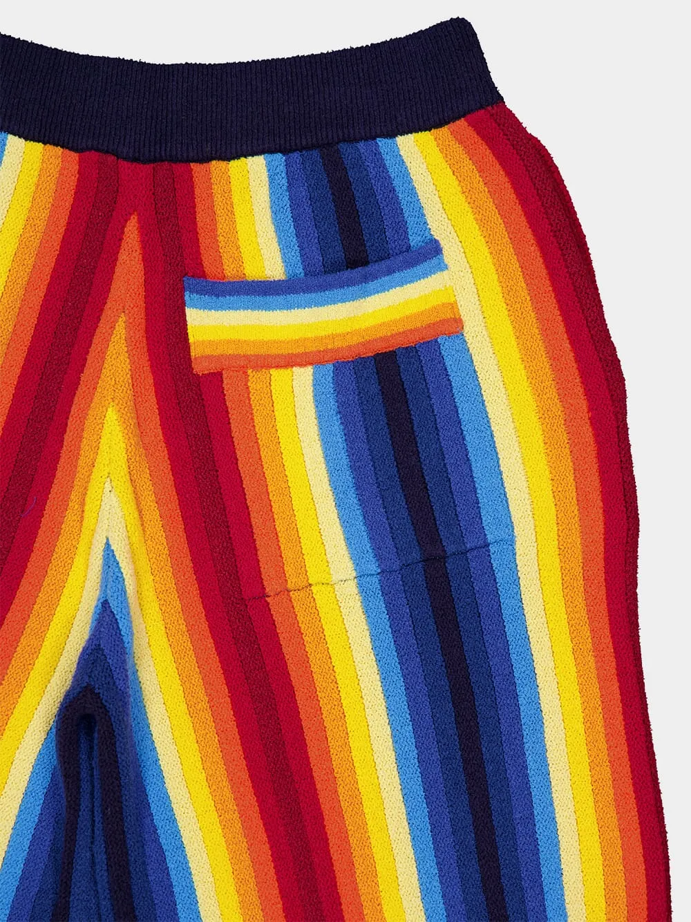 Gradient Towelling Effect Cotton Shorts sold by Fashion Clinic product image thumbnail 4