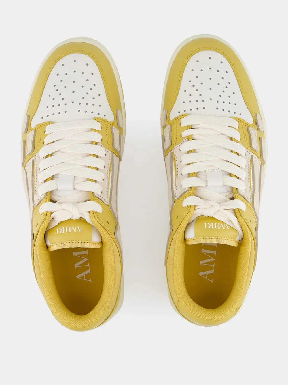 Champagne Yellow Quad Skel Sneakers sold by Fashion Clinic product image thumbnail 4