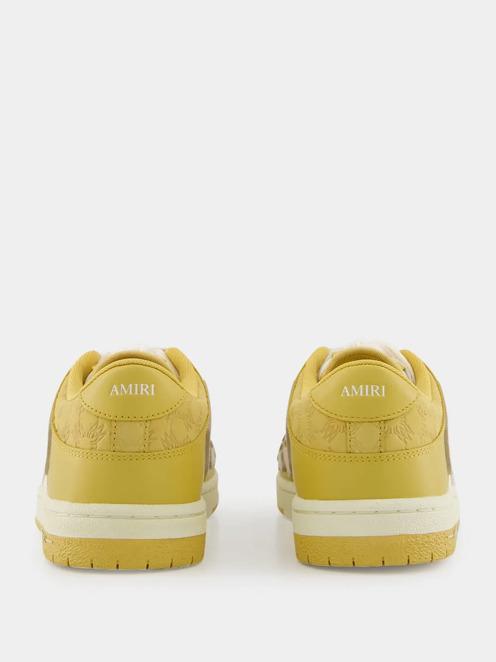 Champagne Yellow Quad Skel Sneakers sold by Fashion Clinic product image thumbnail 5