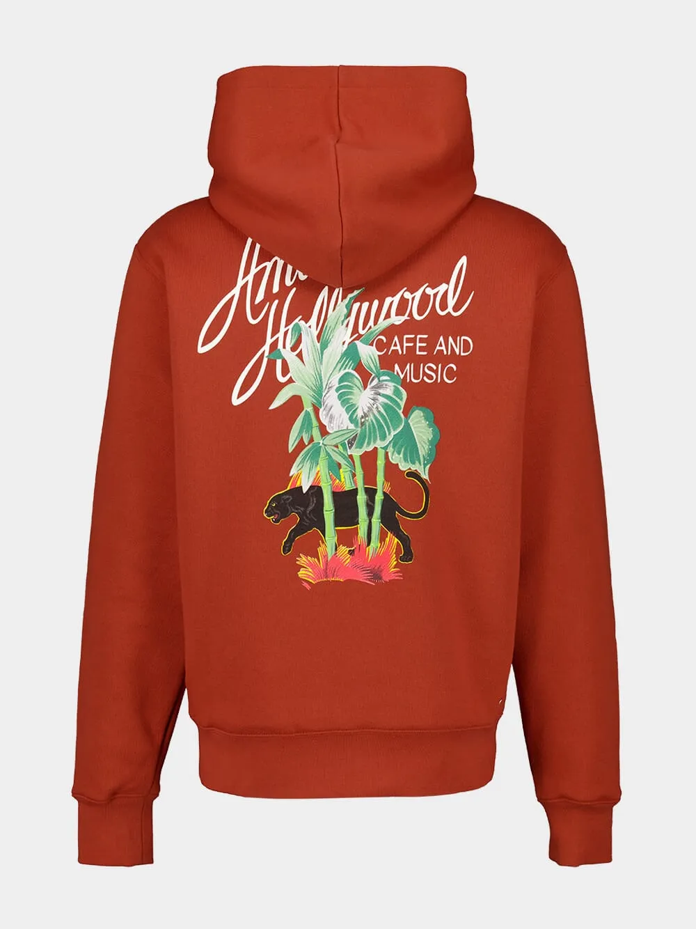 Burnt Orange Hollywood Hooded Sweatshirt sold by Fashion Clinic product image thumbnail 2