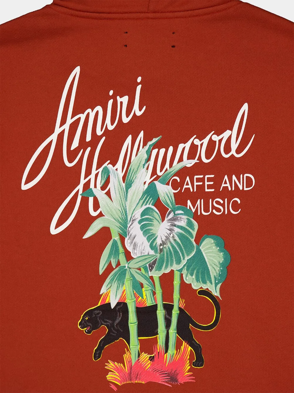 Burnt Orange Hollywood Hooded Sweatshirt sold by Fashion Clinic product image thumbnail 4