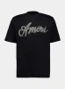 Black Script Cotton T-Shirt sold by Fashion Clinic