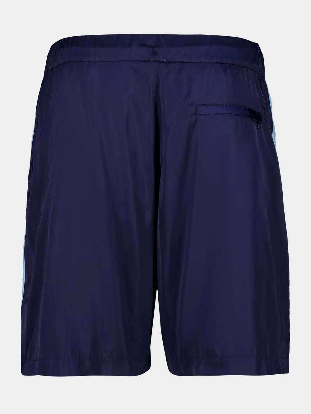 Track Shorts in Nylon with Pleated Design sold by Fashion Clinic product image thumbnail 2