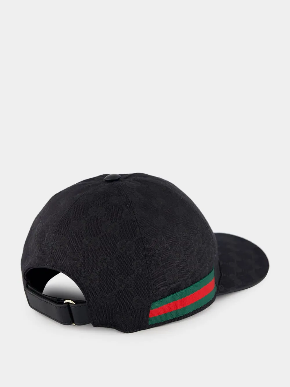 Black GG Baseball Hat sold by Fashion Clinic product image thumbnail 2