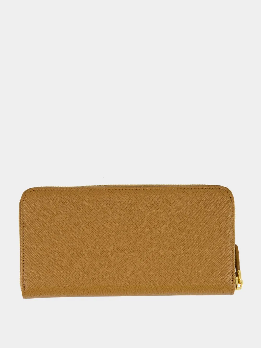 Caramel Saffiano Leather Large Wallet sold by Fashion Clinic product image thumbnail 2