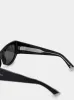 Black Rectangular-Frame Sunglasses sold by Fashion Clinic