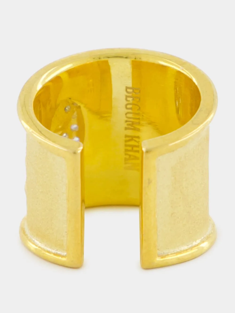 Gold Scarab Right Earcuff sold by Fashion Clinic product image thumbnail 3