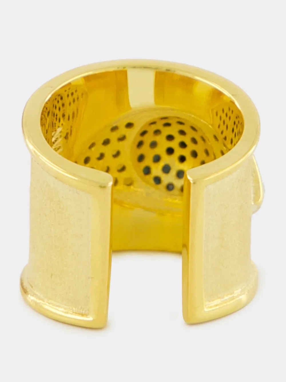 Gold Nazar Earcuff sold by Fashion Clinic product image thumbnail 3