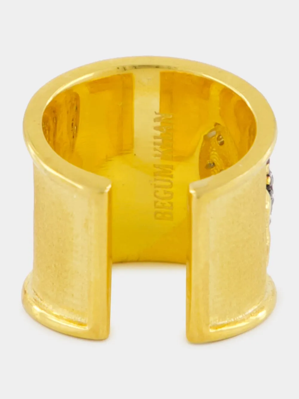 Gold Scarab Left Earcuff sold by Fashion Clinic product image thumbnail 2