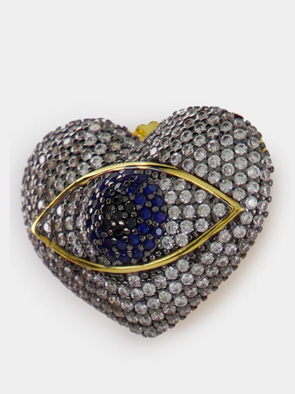 Occhio del Amore Earrings with Blue Stones sold by Fashion Clinic product image thumbnail 4