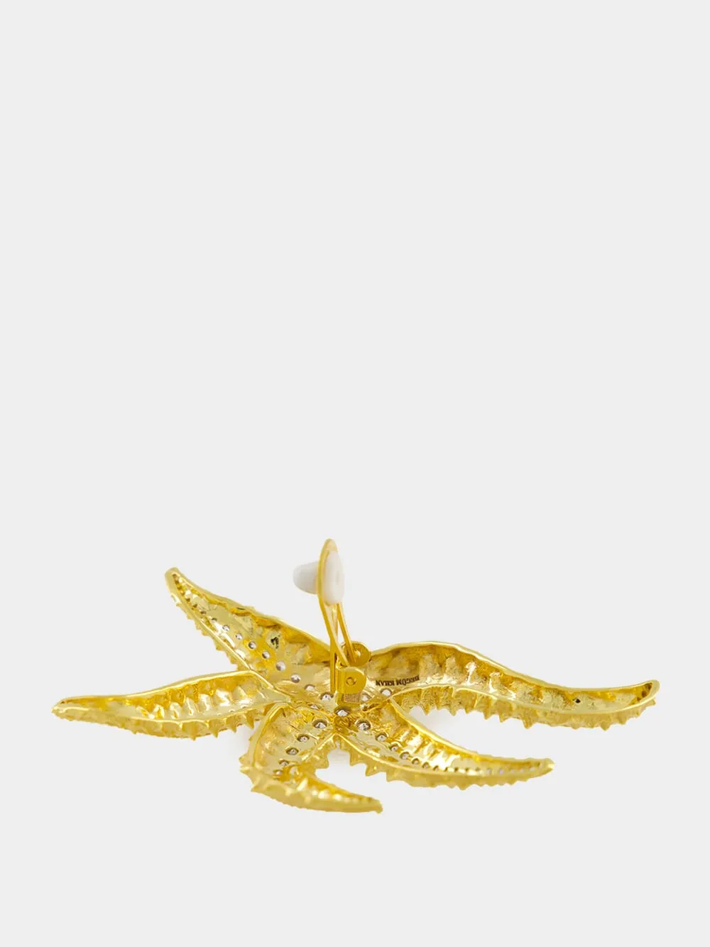 Gold Sirena Earrings sold by Fashion Clinic product image thumbnail 5