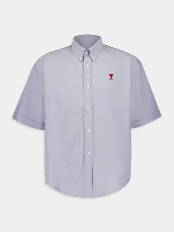 Blue Note Cotton Short-Sleeve Boxy Shirt sold by Fashion Clinic