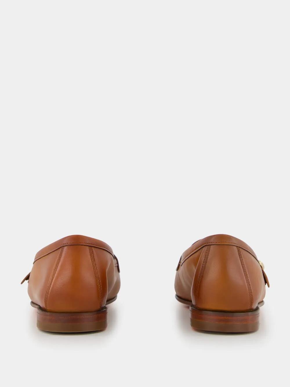 Light Brown Monk Formal Loafers sold by Fashion Clinic product image thumbnail 5