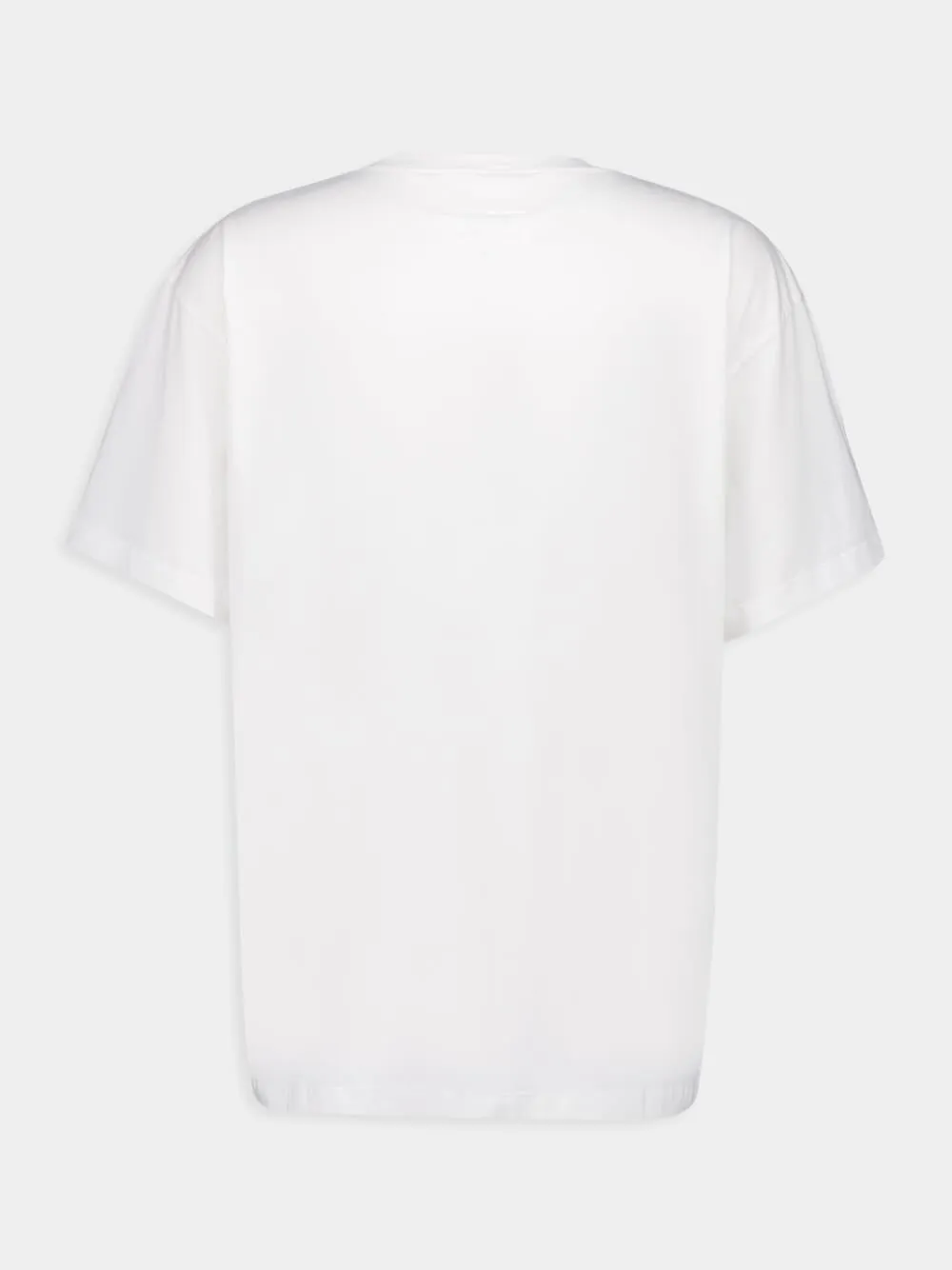 White Newspaper Print T-Shirt sold by Fashion Clinic product image thumbnail 2