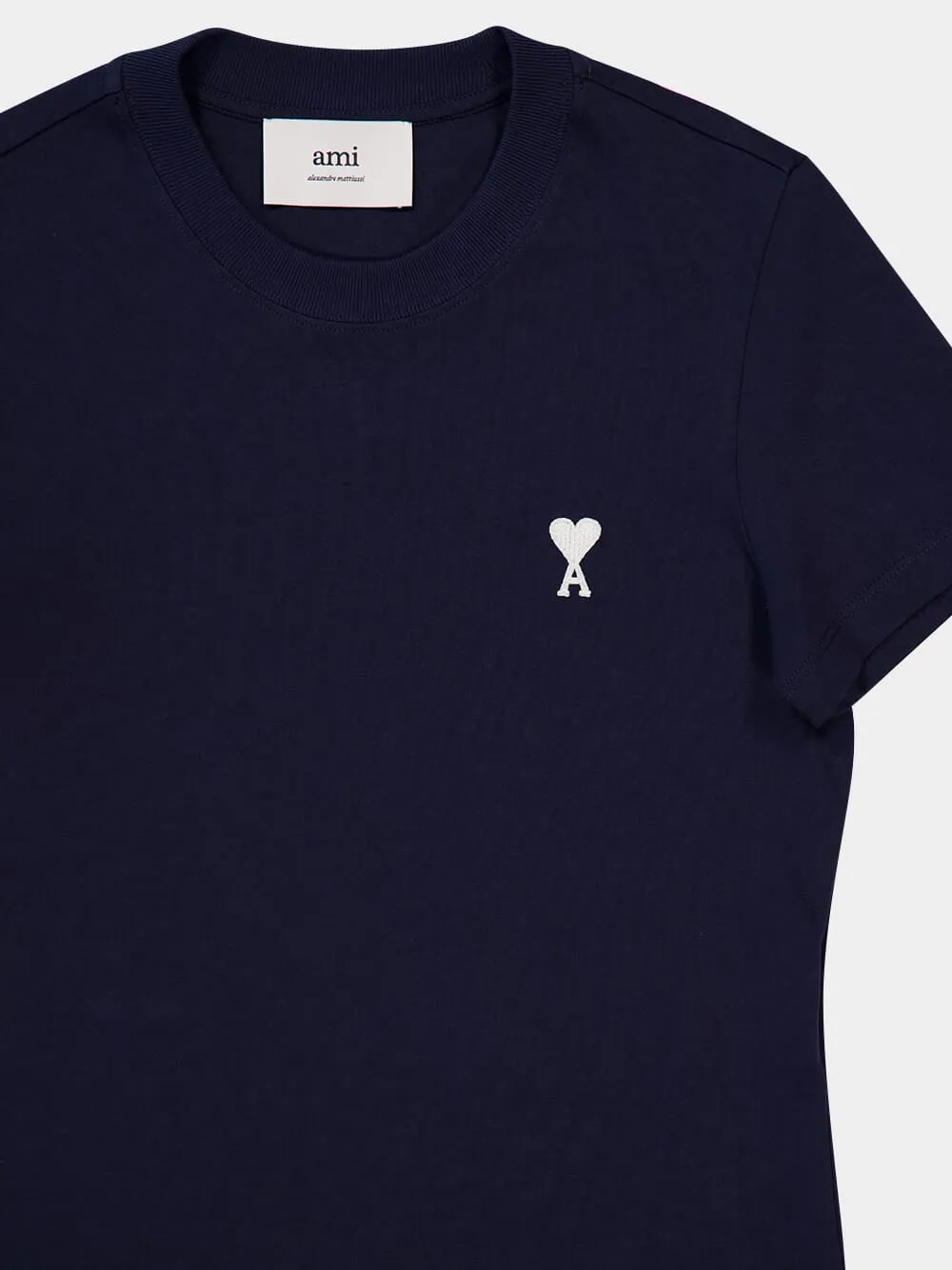Navy Organic Cotton T-Shirt sold by Fashion Clinic product image thumbnail 3
