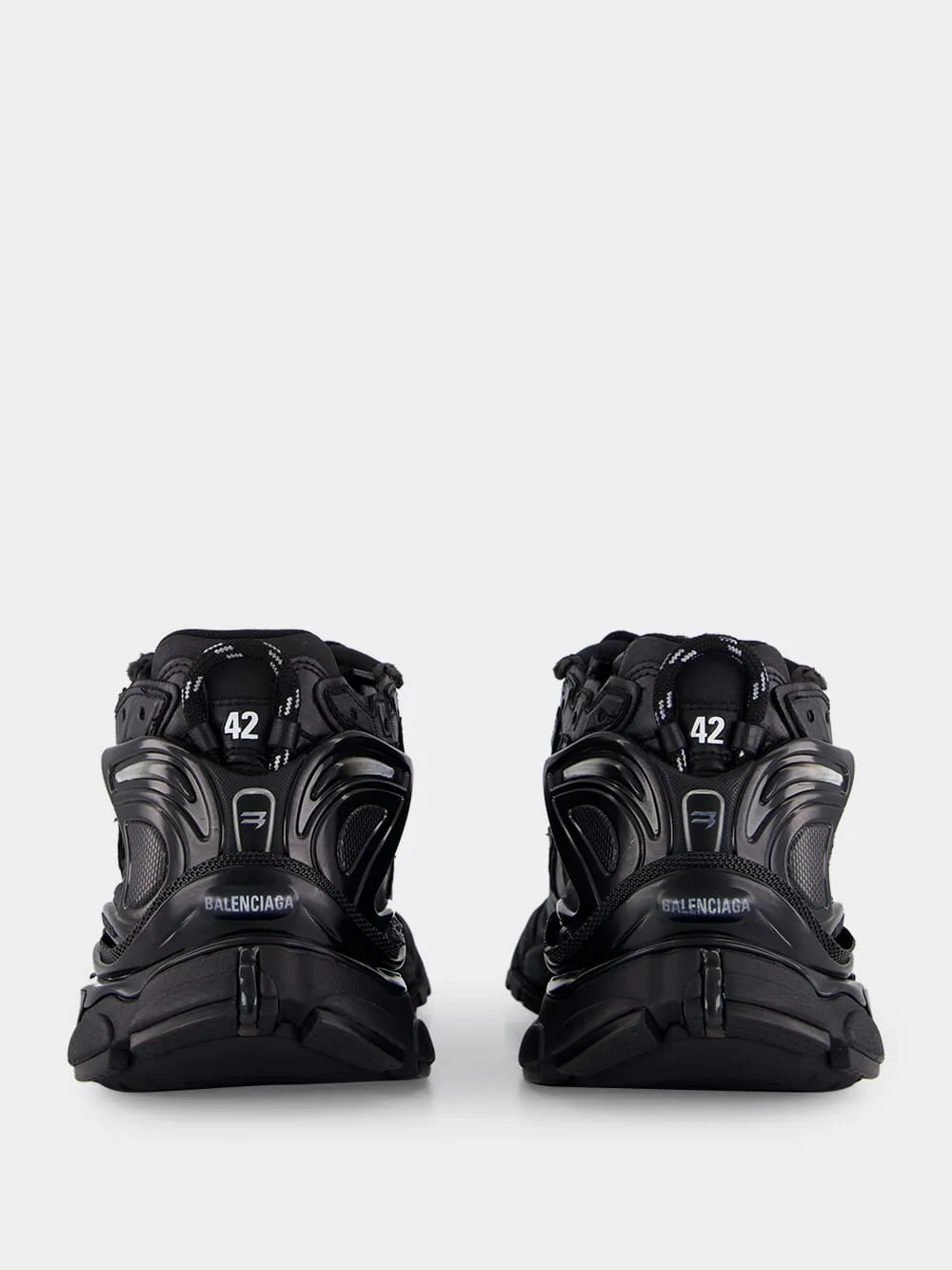 Black Ripstop Runner Sneakers sold by Fashion Clinic product image thumbnail 5