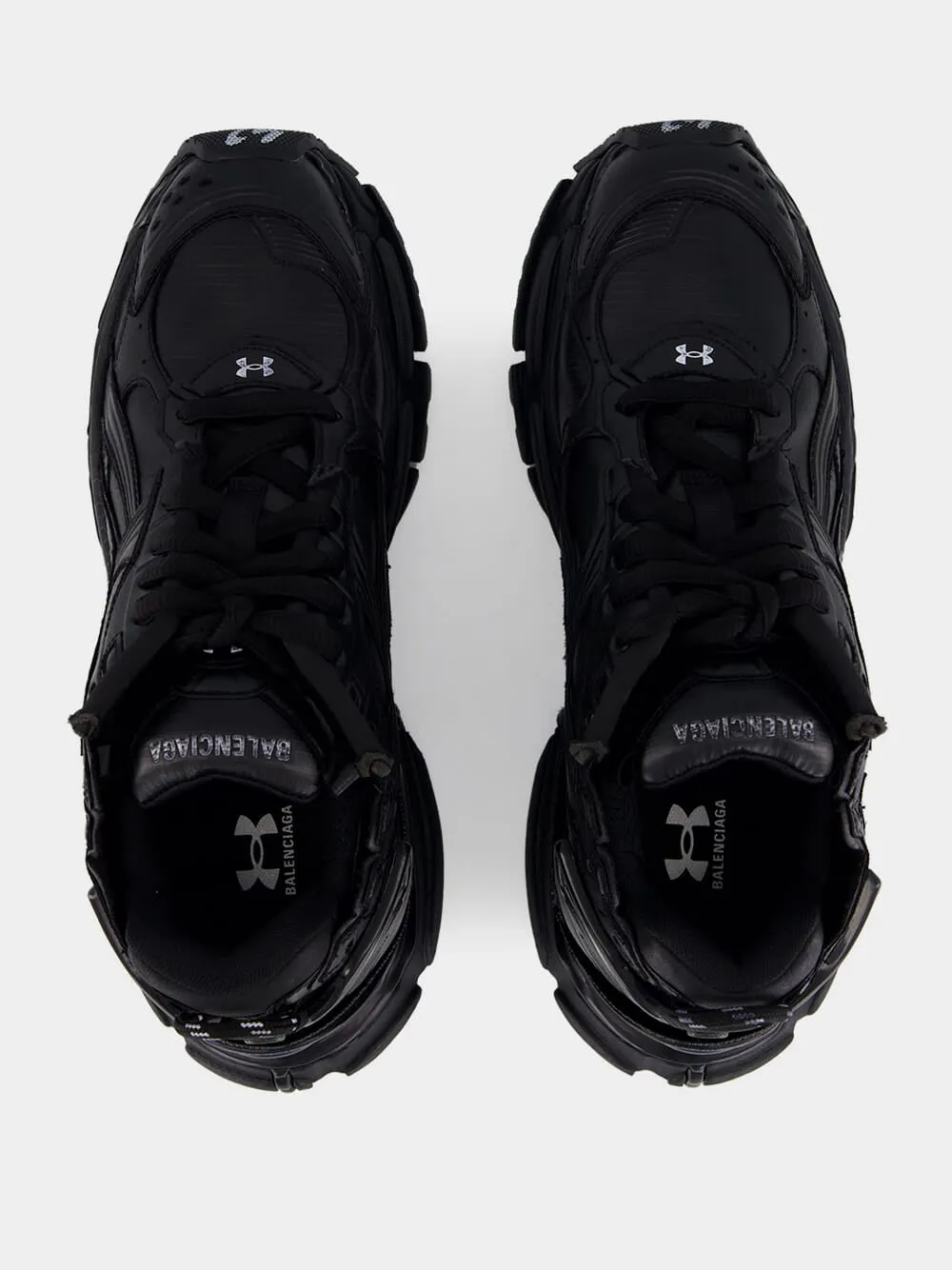 Black Ripstop Runner Sneakers sold by Fashion Clinic product image thumbnail 4