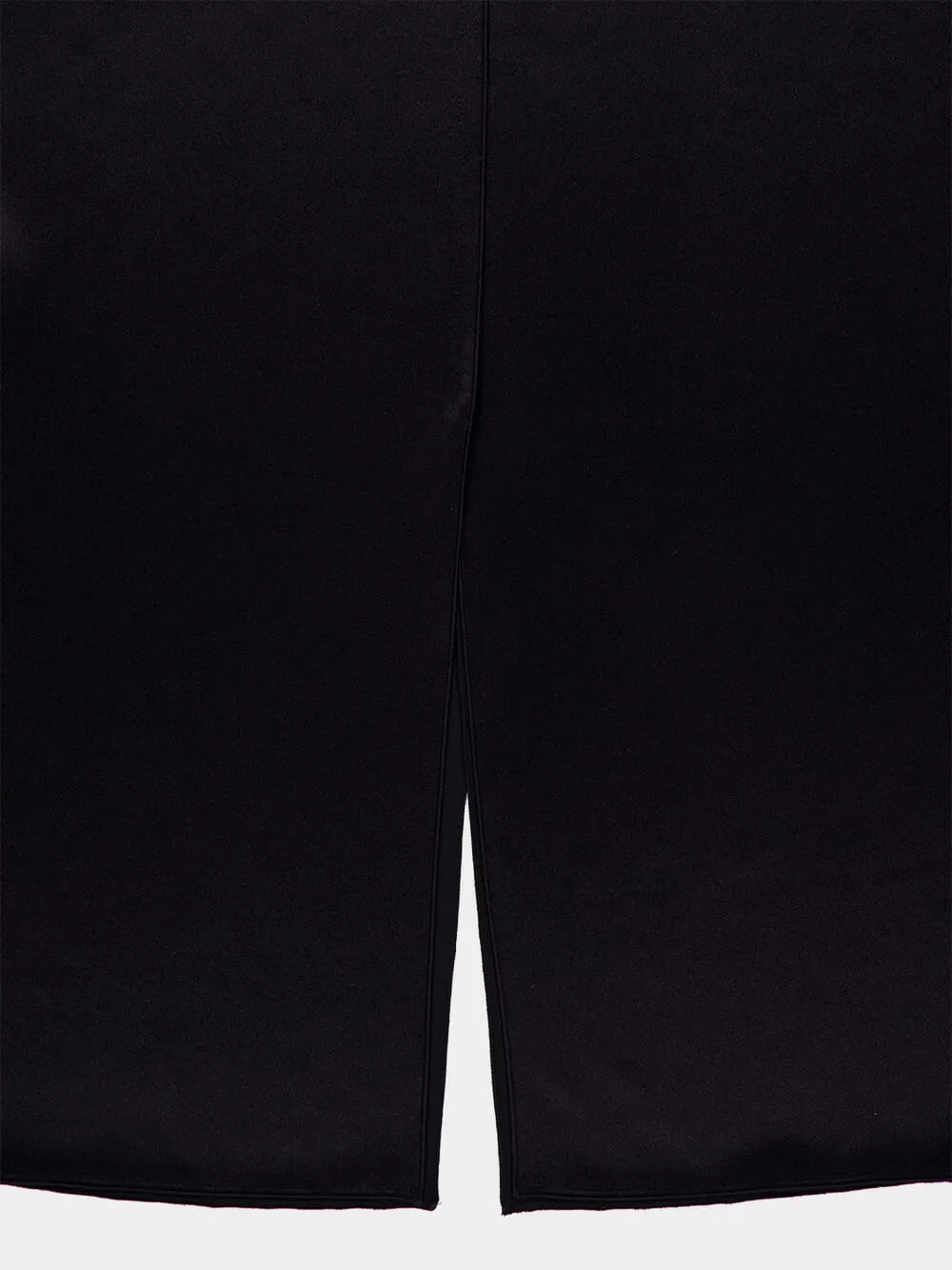 Benji Black Silk Midi Skirt sold by Fashion Clinic product image thumbnail 4