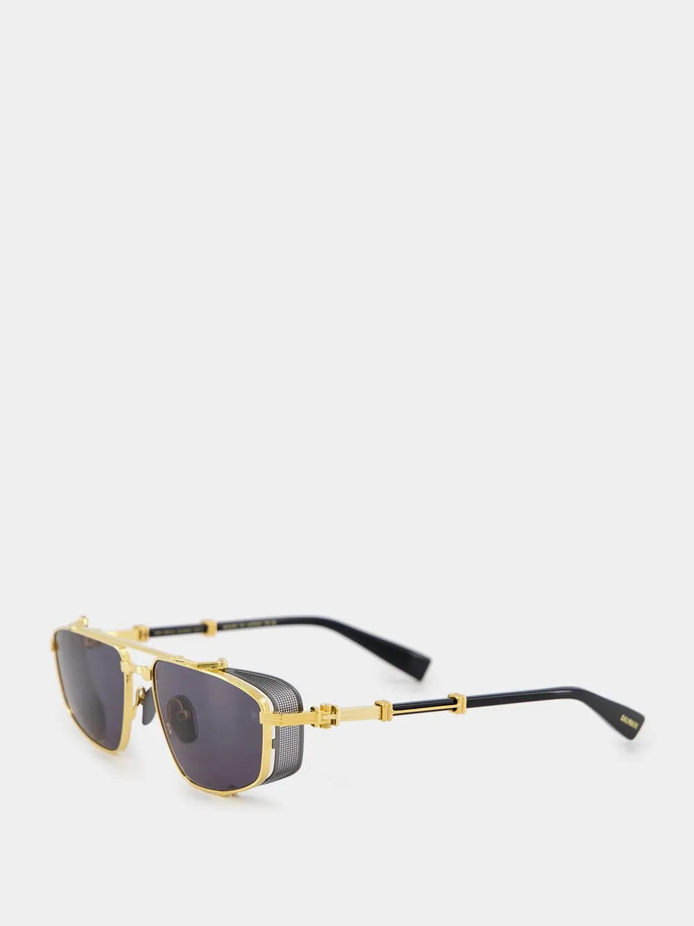 Gold Brigade Sunglasses sold by Fashion Clinic product image thumbnail 3