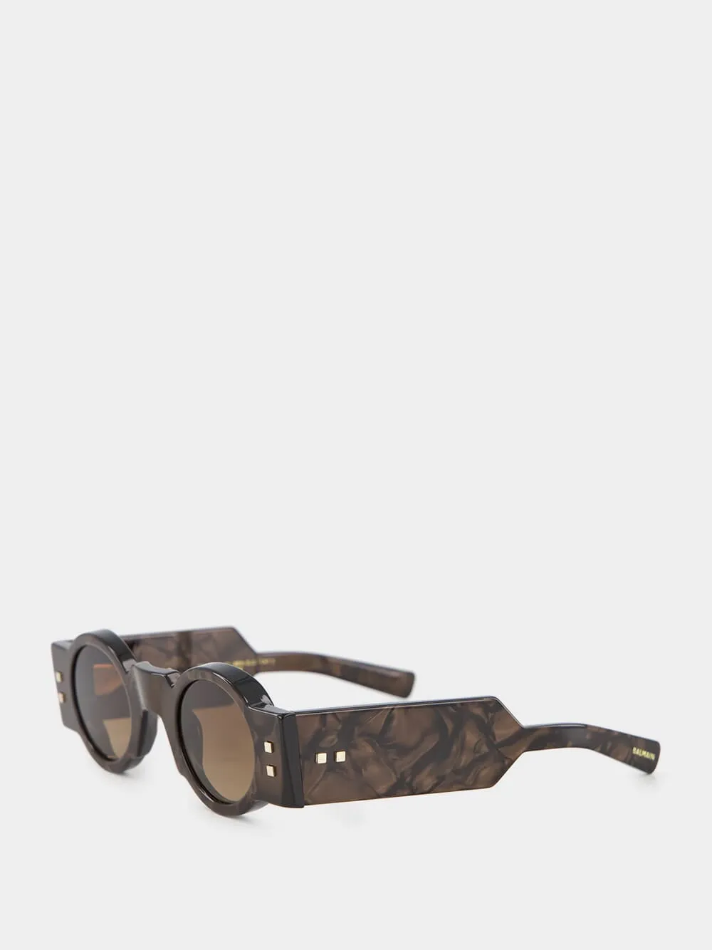 Brown Olivier Sunglasses sold by Fashion Clinic product image thumbnail 3
