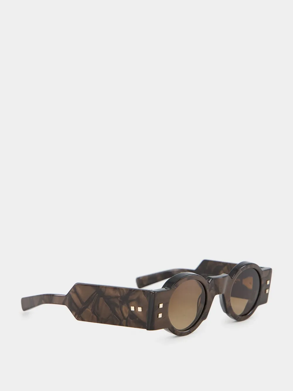 Brown Olivier Sunglasses sold by Fashion Clinic product image thumbnail 2