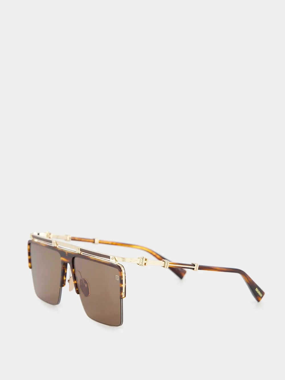 Brown Triomphe Sunglasses sold by Fashion Clinic product image thumbnail 4