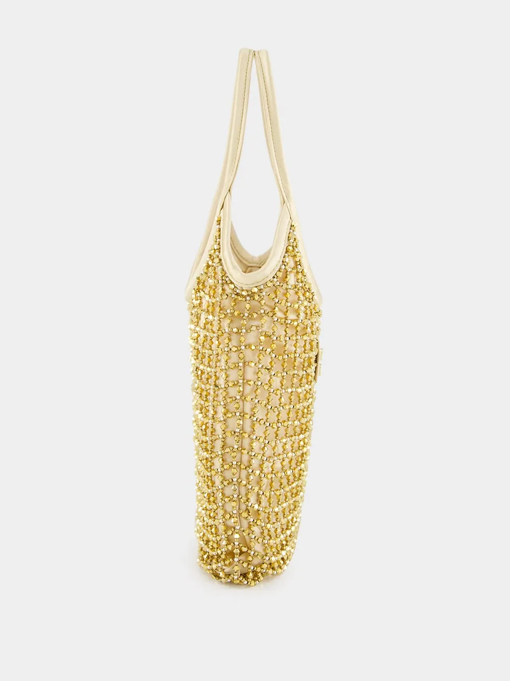 Platinum Ivy Beaded Duchesse Bag sold by Fashion Clinic product image thumbnail 5