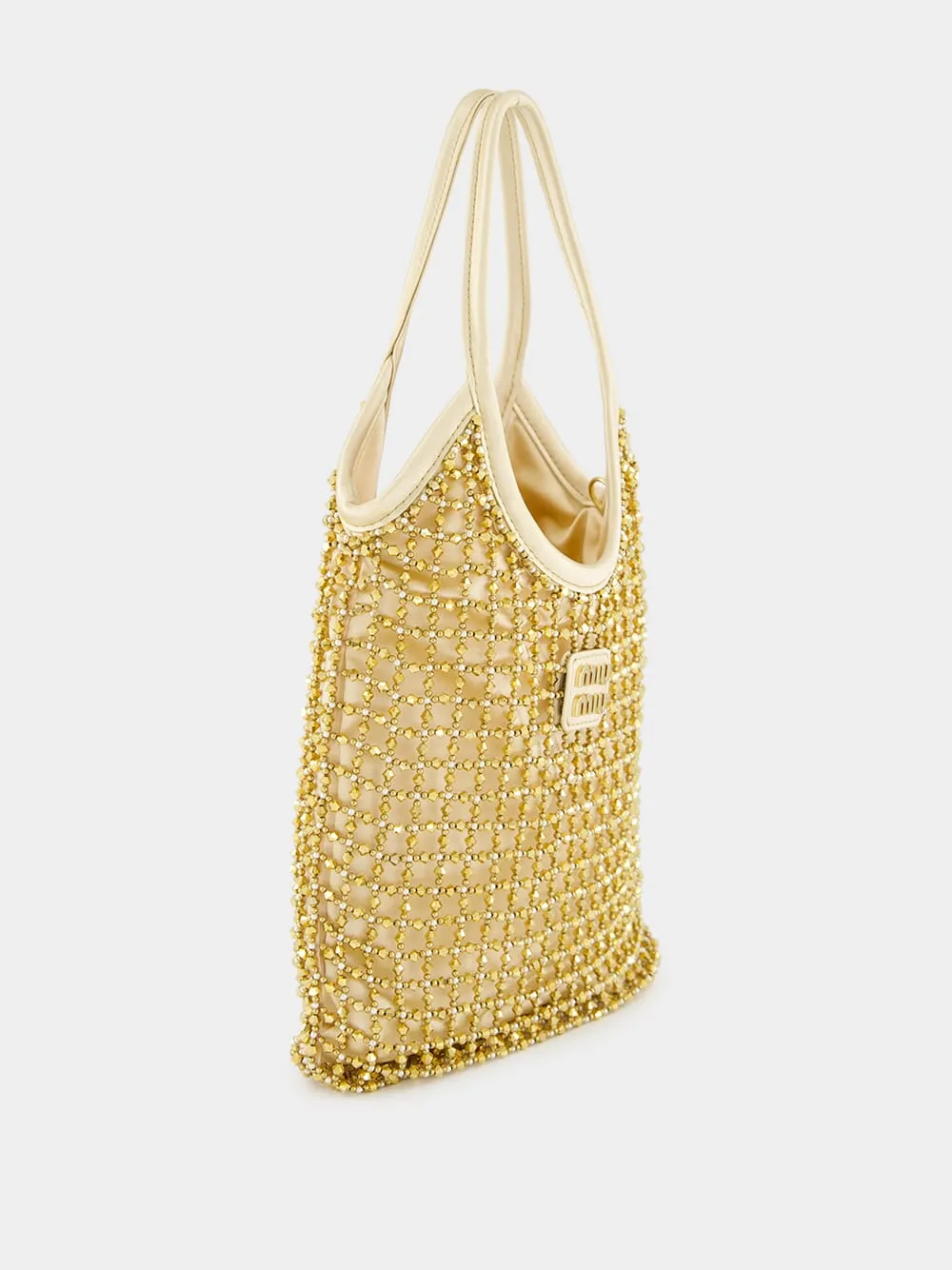 Platinum Ivy Beaded Duchesse Bag sold by Fashion Clinic product image thumbnail 4