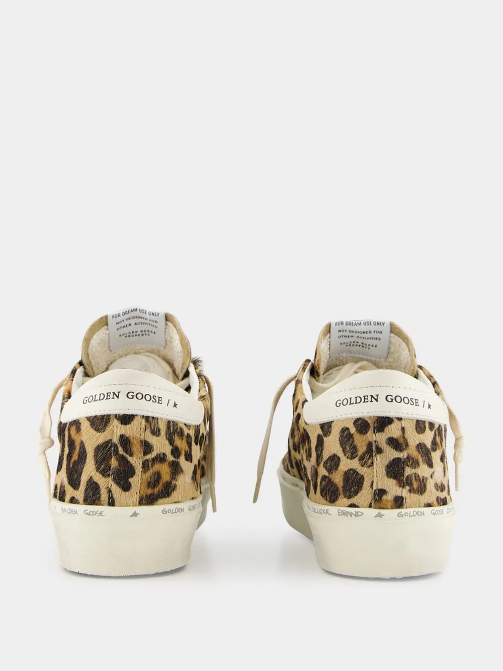 Brown Leopard Print Hi Star Sneakers sold by Fashion Clinic product image thumbnail 5