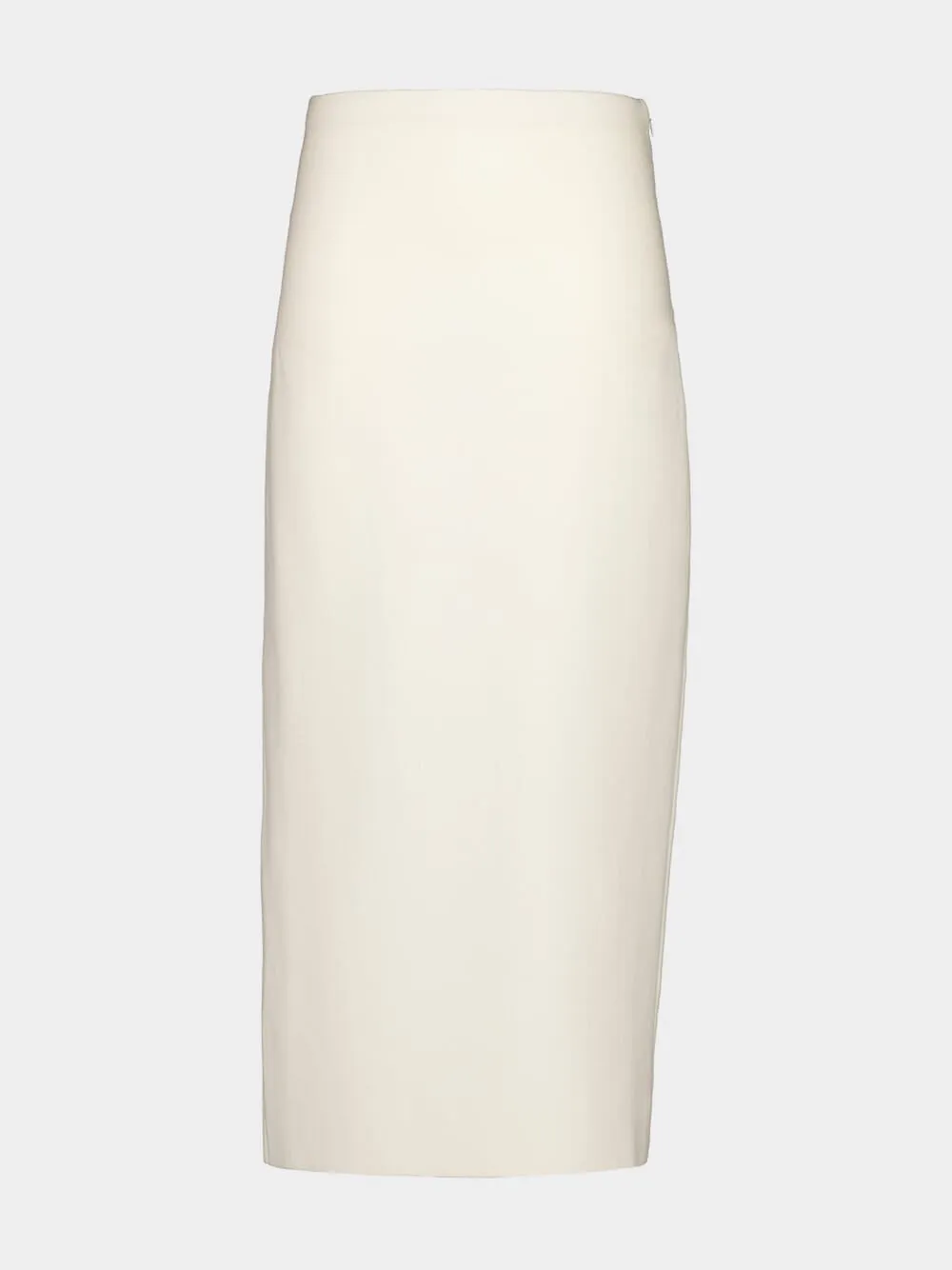 Ivory Circe Knit Maxi Skirt sold by Fashion Clinic
