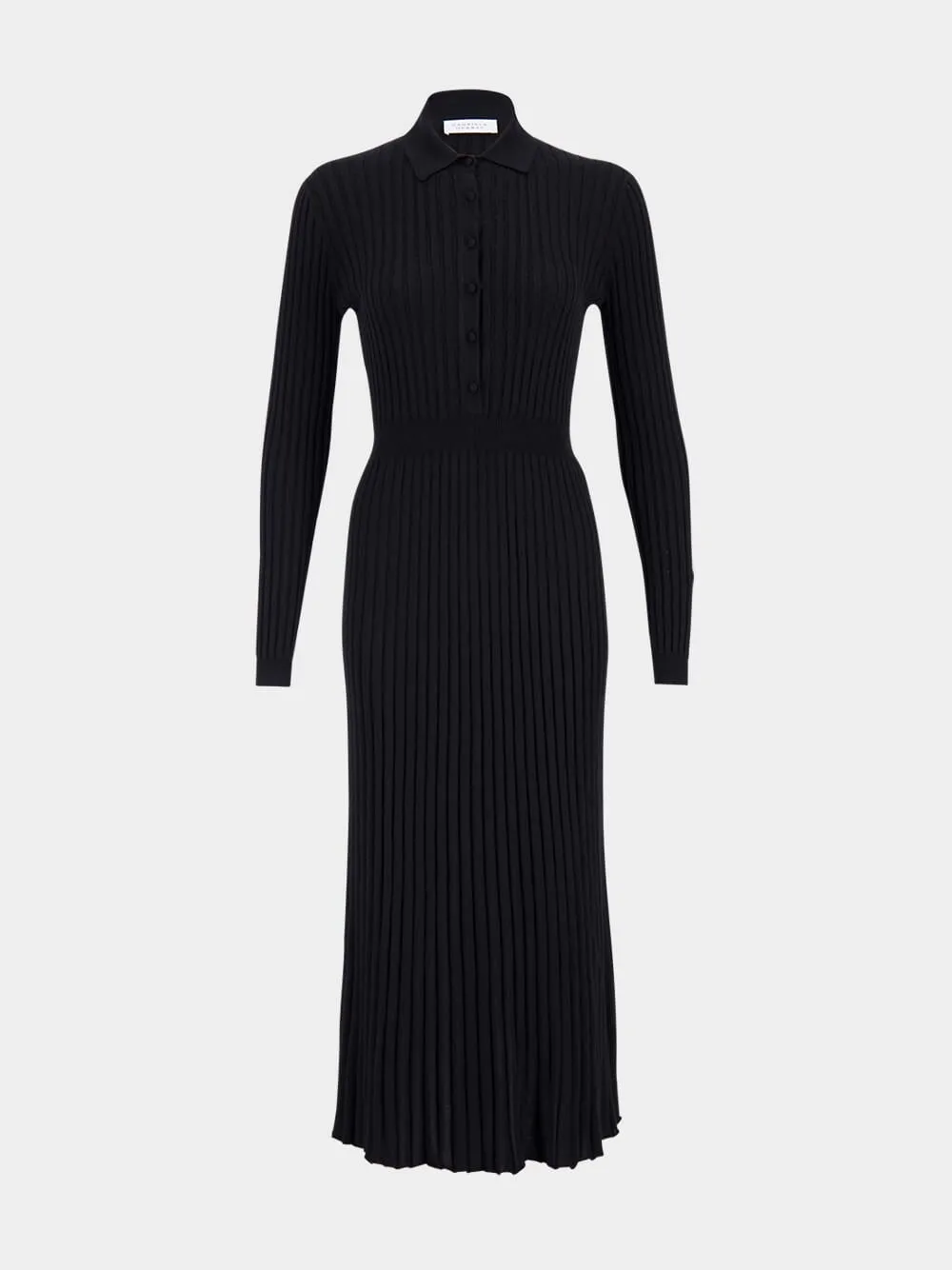 Black Ardor Knit Maxi Dress sold by Fashion Clinic