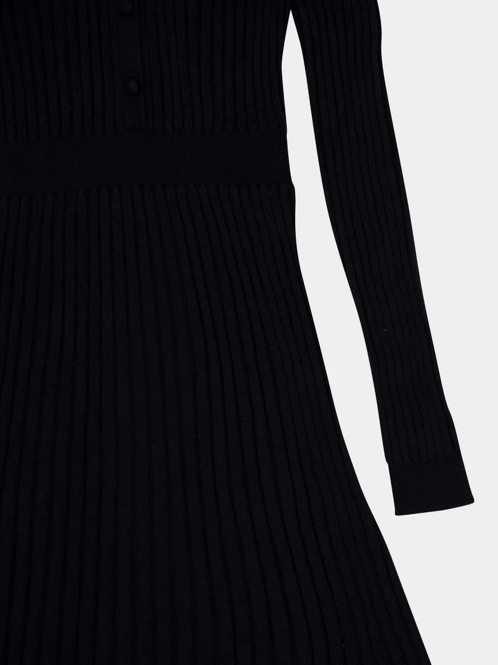 Black Ardor Knit Maxi Dress sold by Fashion Clinic product image thumbnail 3