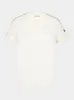 Ivory Tonal Logo T-Shirt sold by Fashion Clinic