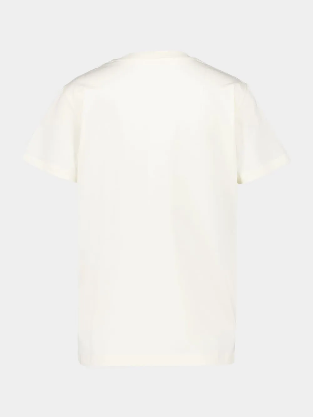 Ivory Tonal Logo T-Shirt sold by Fashion Clinic product image thumbnail 3