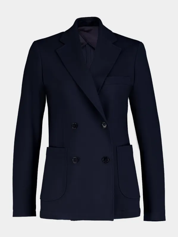 Bast Double-Breasted Ponto Roma Blazer sold by Fashion Clinic