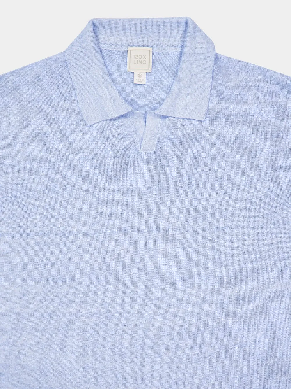 Azzurro Blue Short-Sleeve Knit Jumper sold by Fashion Clinic product image thumbnail 3