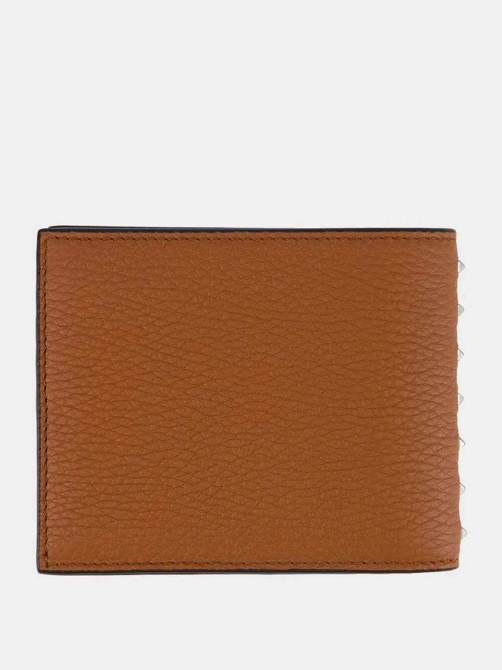 Saddle Brown Rockstud Wallet sold by Fashion Clinic product image thumbnail 2