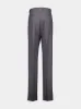 Medium Grey Slim-Fit Wool Tailored Pants sold by Fashion Clinic
