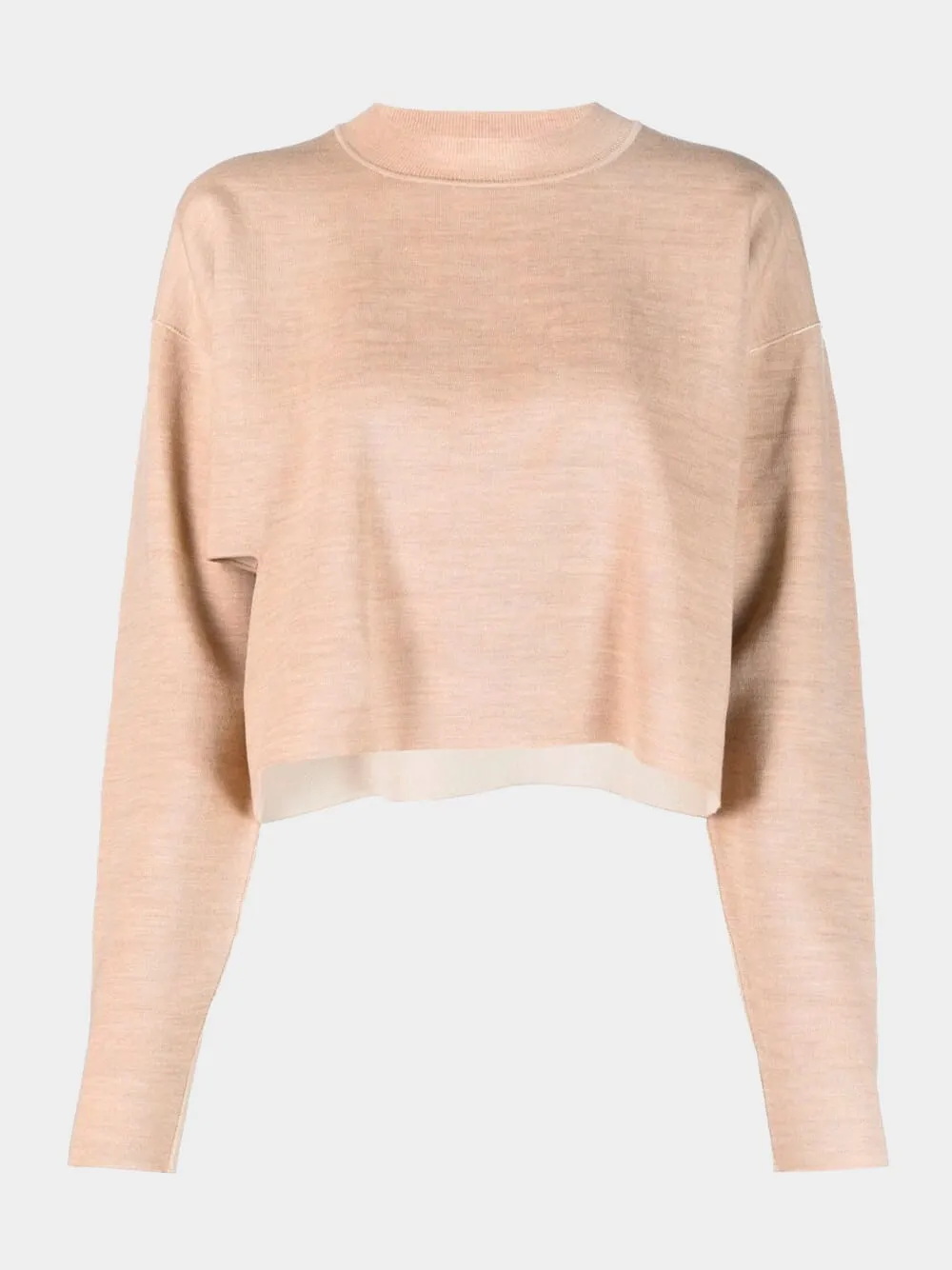 Cropped wool jumper sold by Fashion Clinic