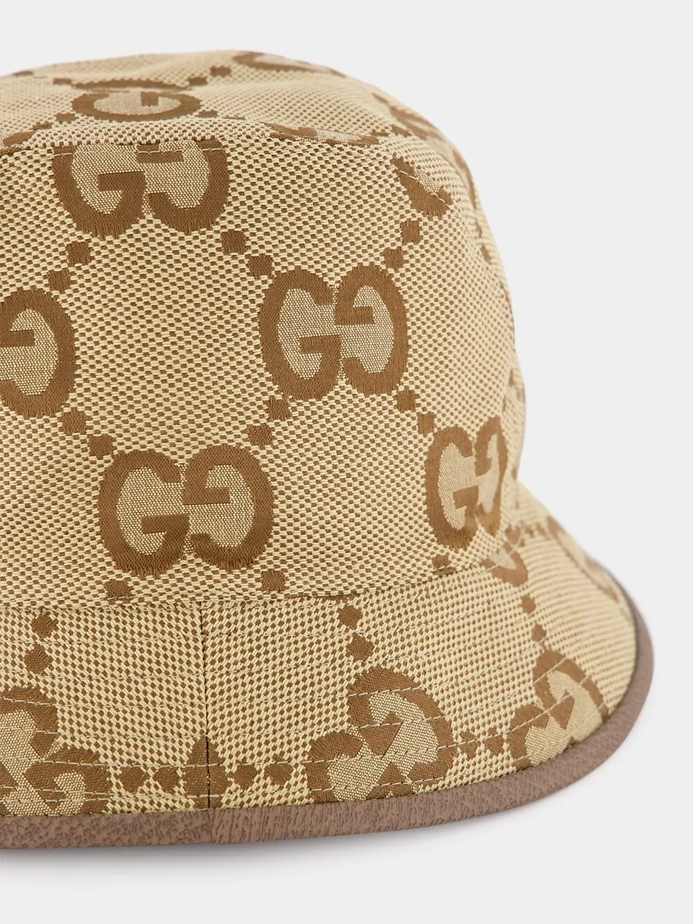 Jumbo Gg Canvas Bucket Hat sold by Fashion Clinic product image thumbnail 3