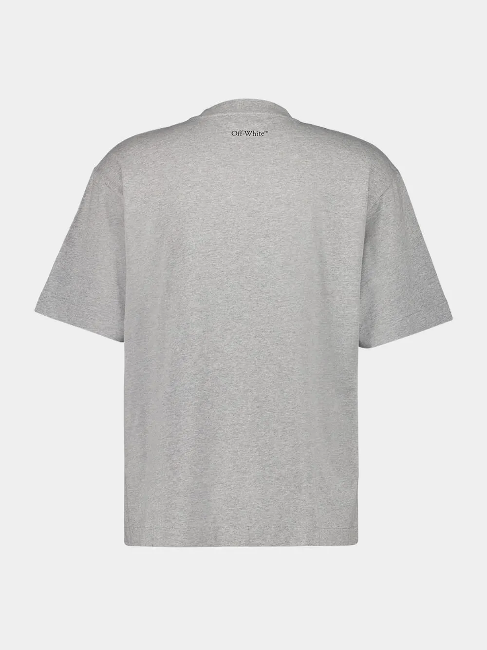 Grey Fresco Oval Print T-Shirt sold by Fashion Clinic product image thumbnail 3