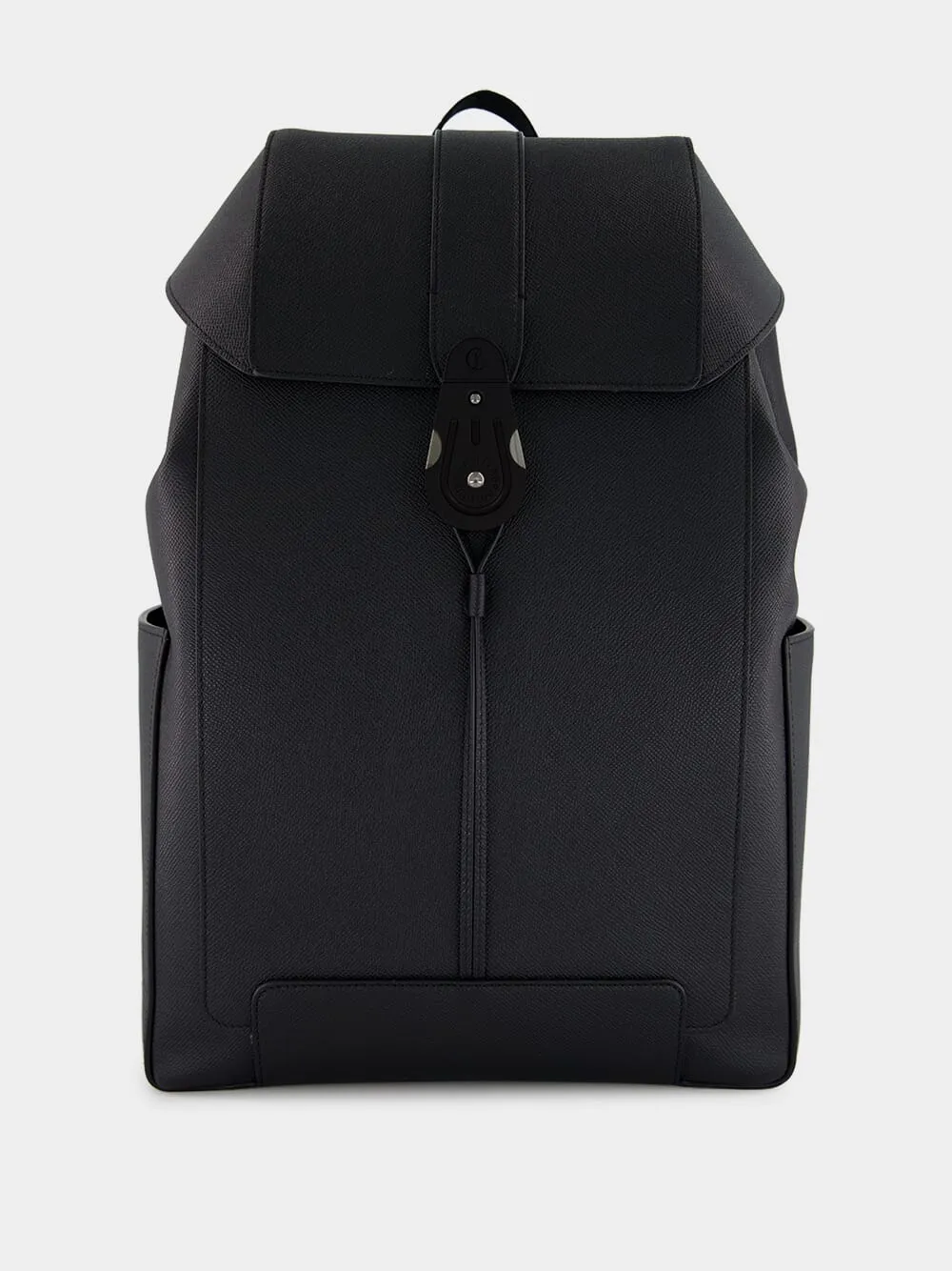 Black Groovy Backpack in Alpine Calf sold by Fashion Clinic