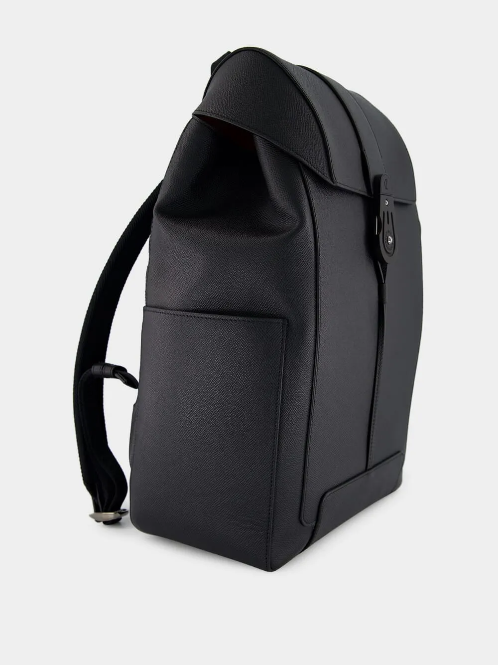 Black Groovy Backpack in Alpine Calf sold by Fashion Clinic product image thumbnail 2