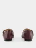 Oxblood Ballet Mary Jane Flats sold by Fashion Clinic