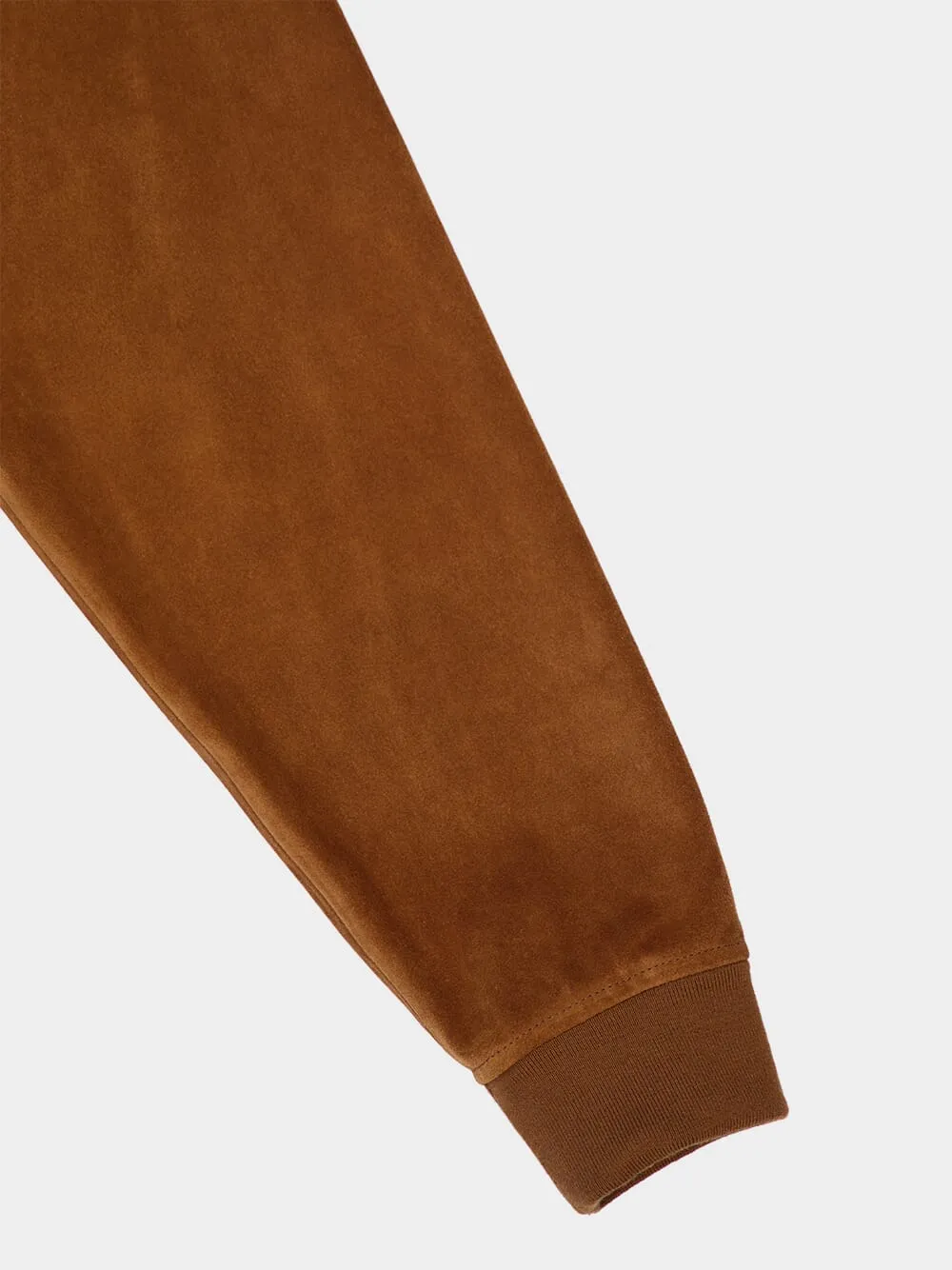 Brown Suede Button-Up Jacket sold by Fashion Clinic product image thumbnail 4