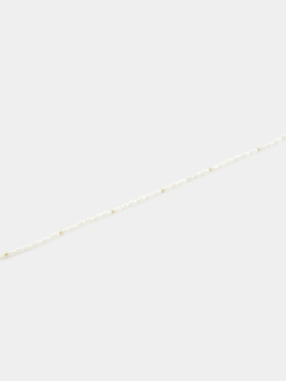 Ovalette Necklace in Metal Pearls and Enamel sold by Fashion Clinic product image thumbnail 3